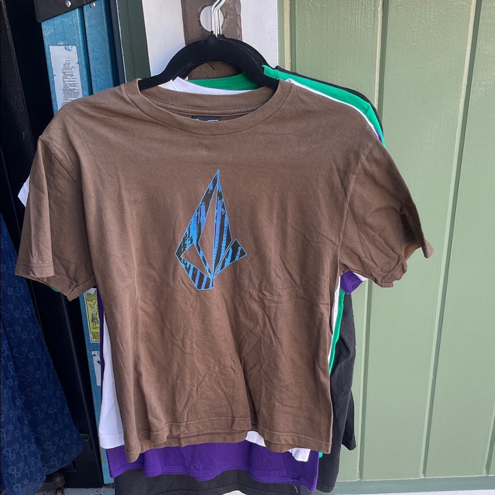 Brown Graphic Kids T-Shirt